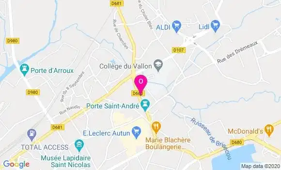 Localisation Martine Linard