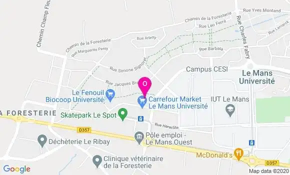 Localisation Cindy Terene