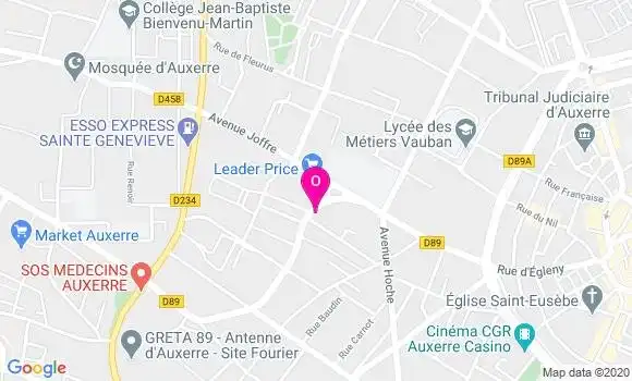 Localisation Geraldine Waechter