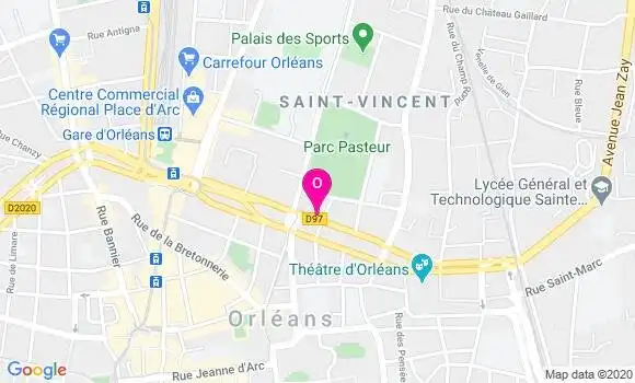 Localisation Aude Gaufroy Jamain
