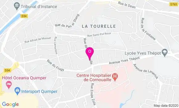 Localisation Justine Dornic