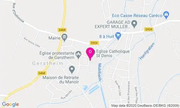 Localisation Camille Lasserre