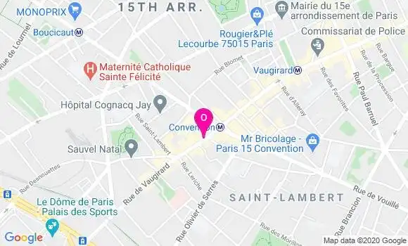 Localisation Nadine Labatut