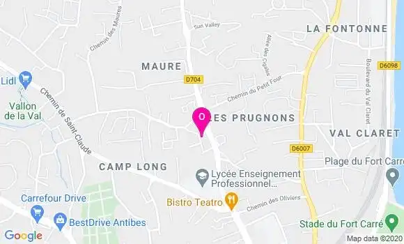 Localisation Anne Loidie Jay