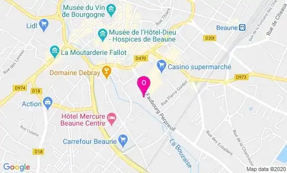 Localisation Maud Bisson