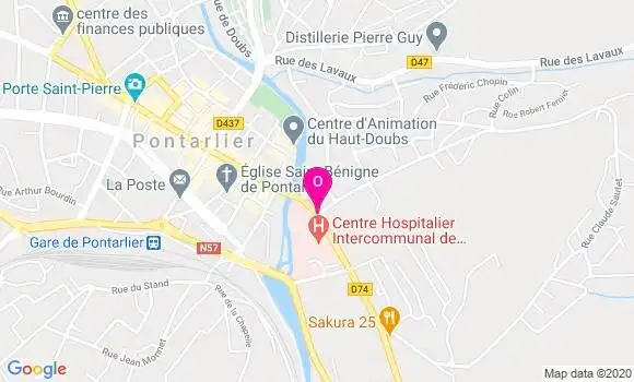 Localisation Sylvaine Pourcelot