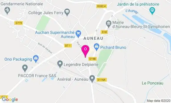 Localisation Violette Michel