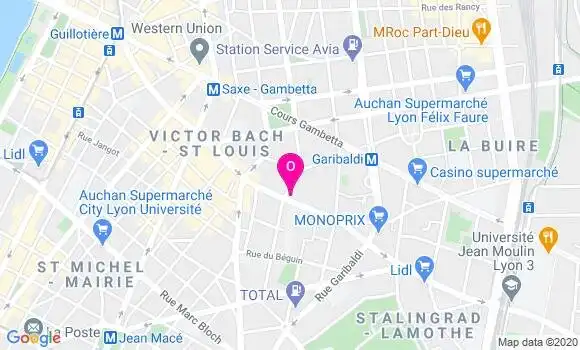 Localisation Marion Bouchard