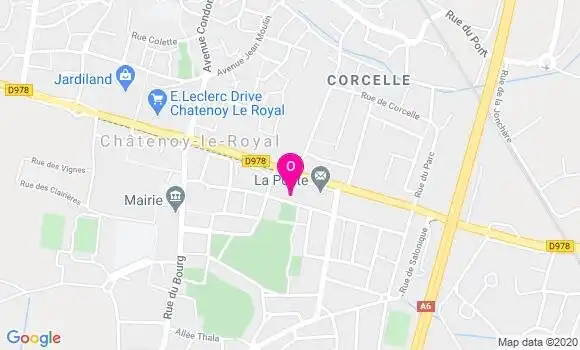 Localisation Betty Denys