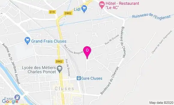 Localisation Isabelle Corcoba Lallement
