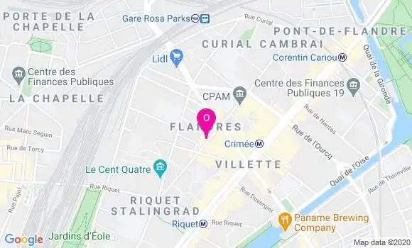 Localisation Martine Ritter Madar