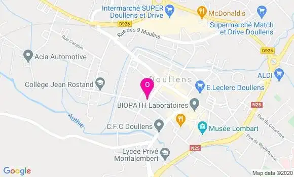 Localisation Murielle Padieu