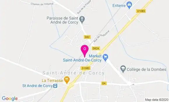 Localisation Ingrid Curt