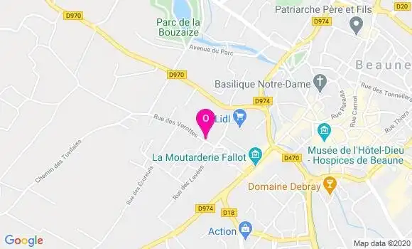 Localisation Delphine Prunier