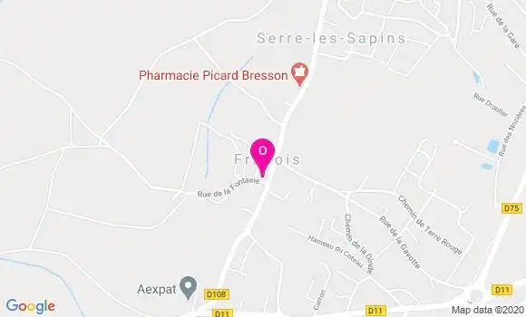 Localisation Celine Martin