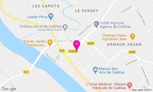 Localisation Agnes Baucher