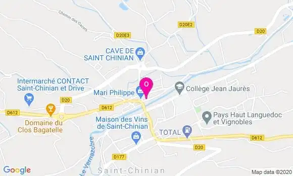 Localisation Nathalie Chappert
