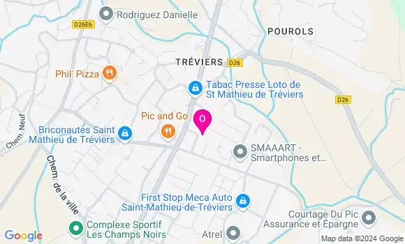 Localisation Roxane Marion