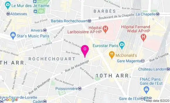 Localisation Nancy Chatelas