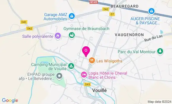 Localisation Claudine Fallourd