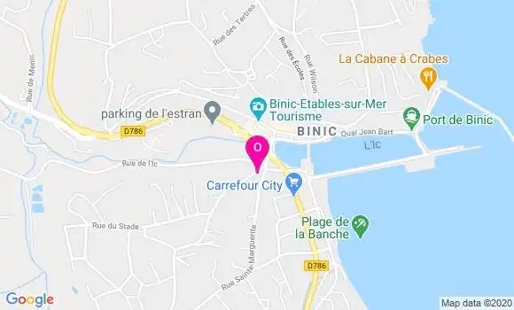 Localisation Cecile Bertho