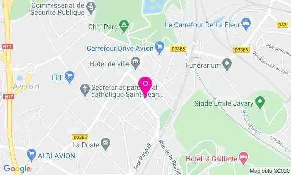 Localisation Claire Craney