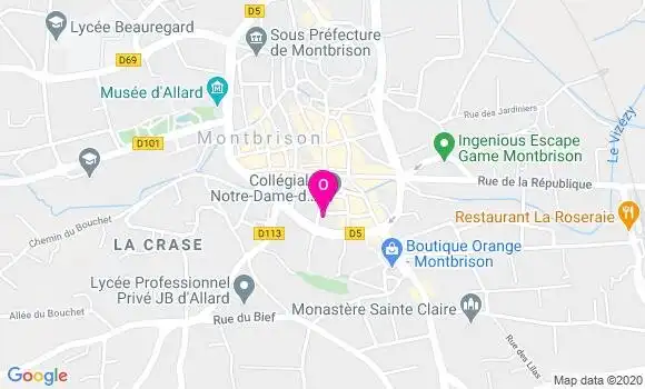 Localisation Constance Gerard