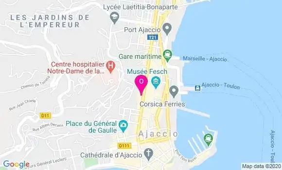 Localisation Lucie Nesa