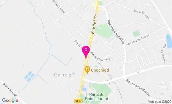 Localisation Margot Capelle