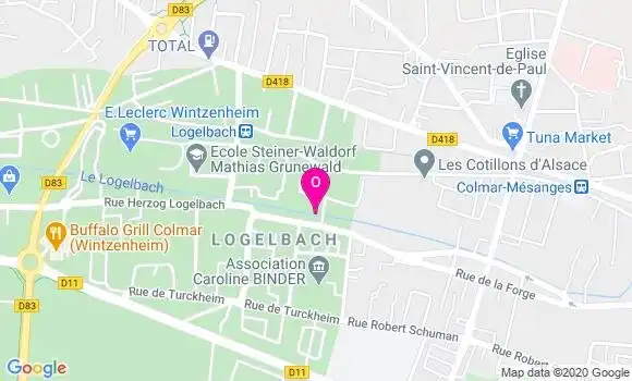 Localisation Stephanie Cocciolone Charneux