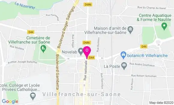 Localisation Pauline Frappa
