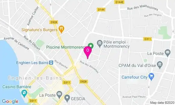 Localisation Samantha Grisard