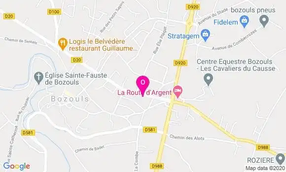 Localisation Blandine Calmel