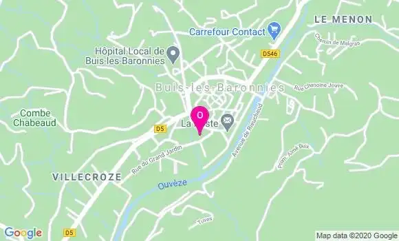 Localisation Marie Aleth Andreoletti