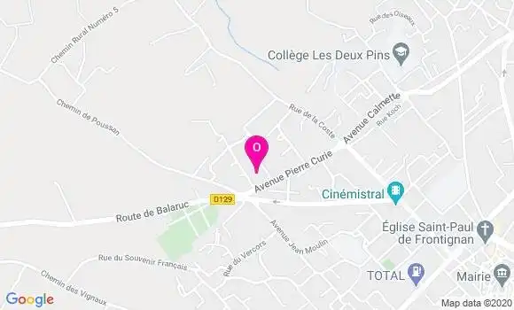 Localisation Nina Tassin