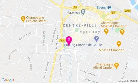 Localisation Helene Vesselle