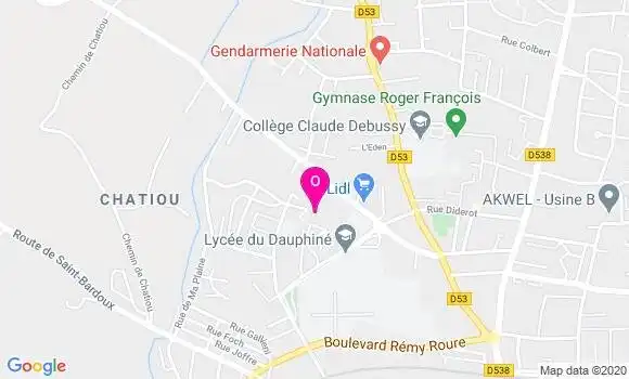 Localisation Beatrice De Campredon