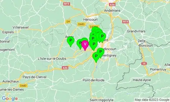 Pharmacie de Garde Dampierre sur le Doubs