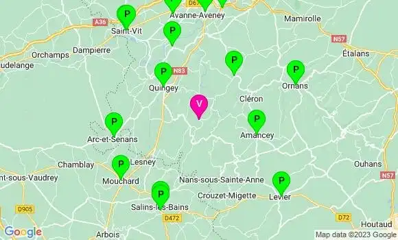 Pharmacie de Garde Cussey sur Lison