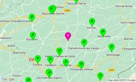 Pharmacie de Garde Vellerot lès Vercel