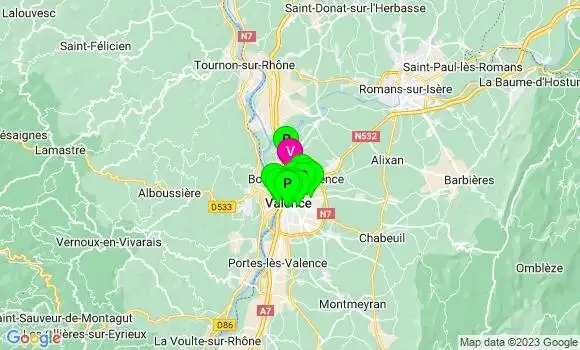 Pharmacie de Garde Bourg lès Valence