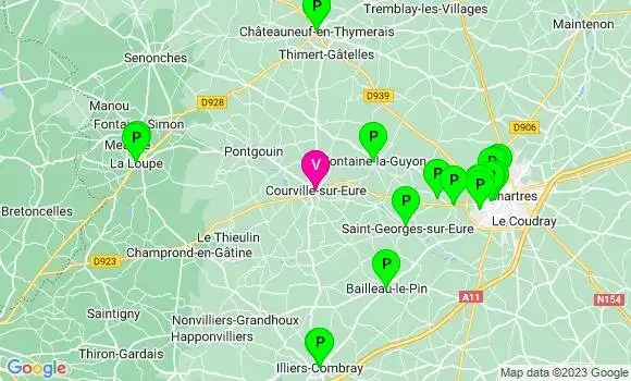 Pharmacie de Garde Courville sur Eure