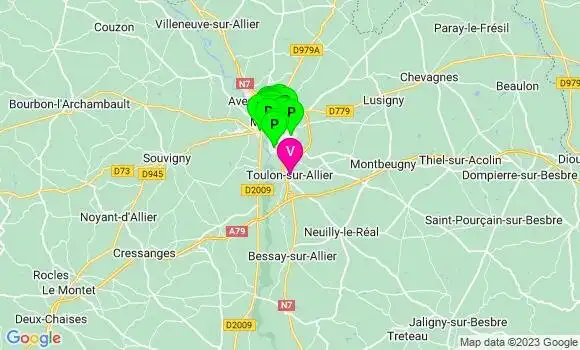 Pharmacie de Garde Toulon sur Allier