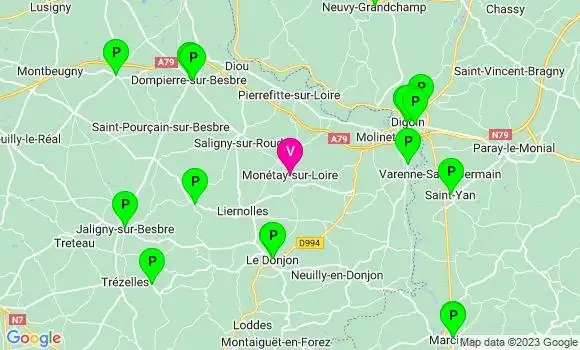 Pharmacie de Garde Monétay sur Loire