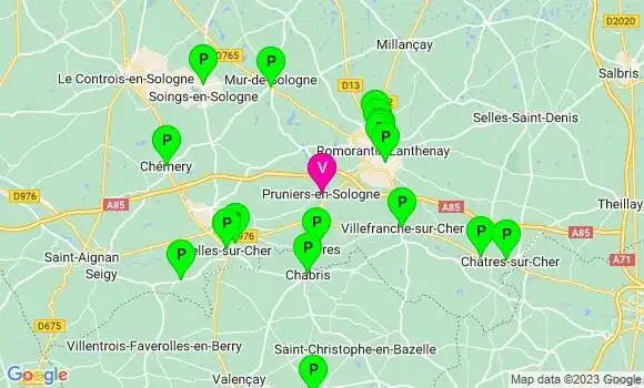 Pharmacie de Garde Pruniers en Sologne