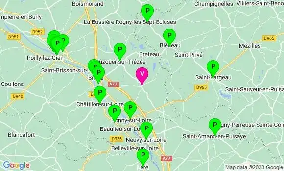 Pharmacie de Garde Dammarie en Puisaye