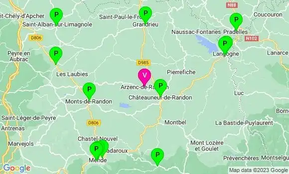 Pharmacie de Garde Arzenc de Randon