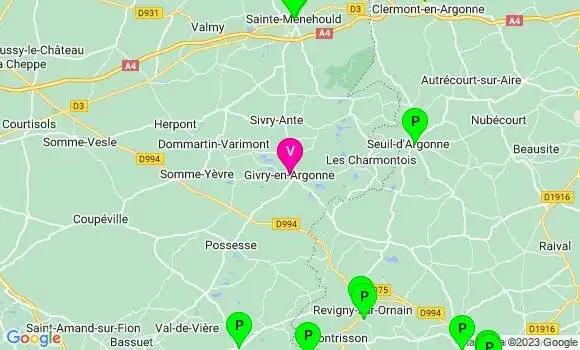 Pharmacie de Garde Givry en Argonne