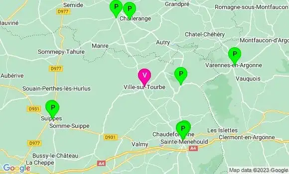Pharmacie de Garde Ville sur Tourbe