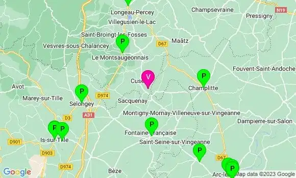 Pharmacie de Garde Percey sous Montormentier
